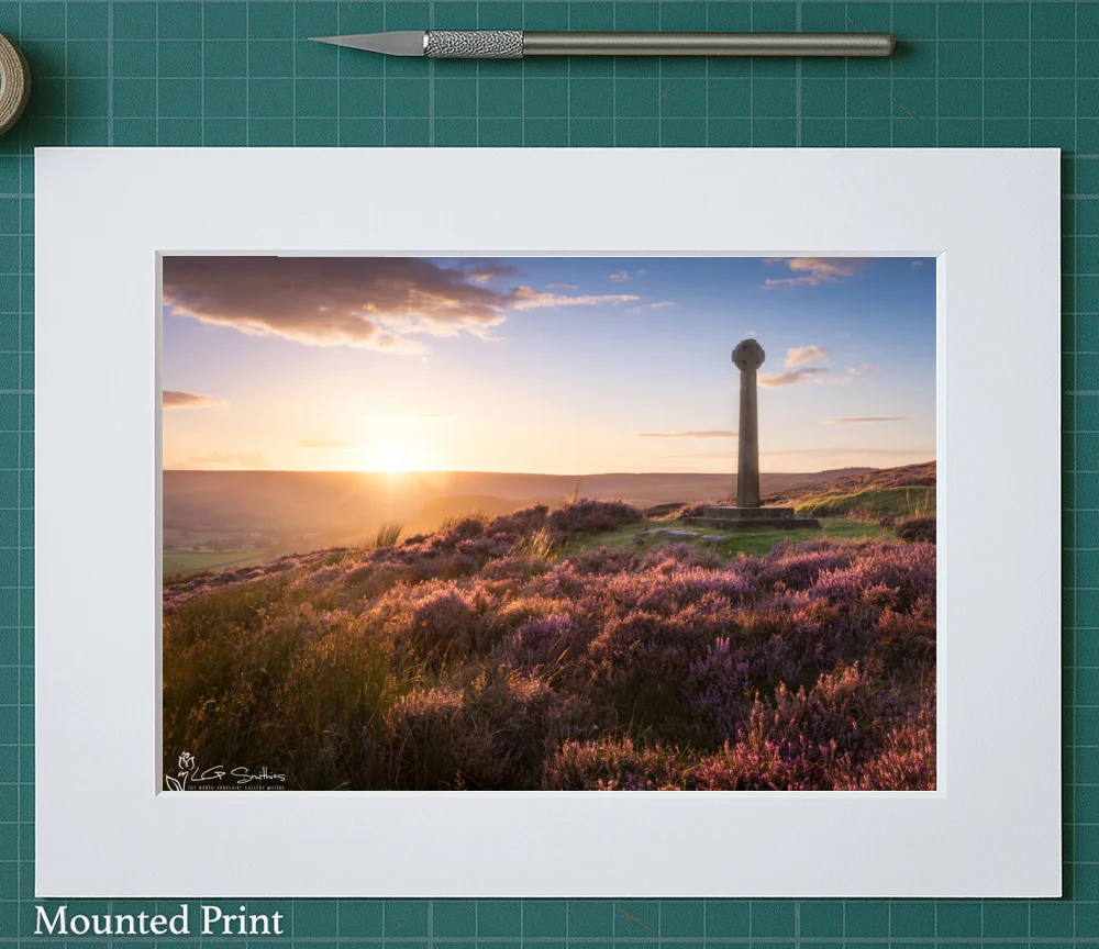 Rosedale Sunset 2 Rosedale Sunset - Landscape-Mounted-Print