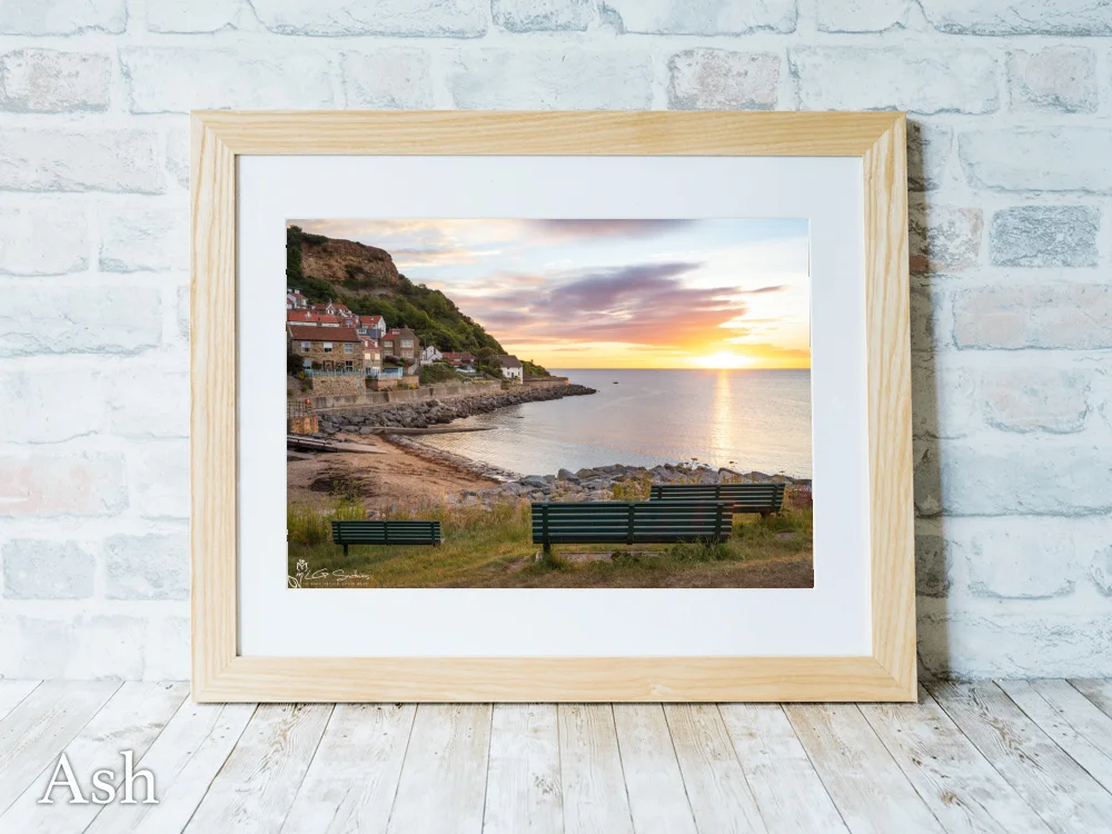 Runswick Bay Beach 7 Runswick Bay Beach - Ash-Landscape-Frame