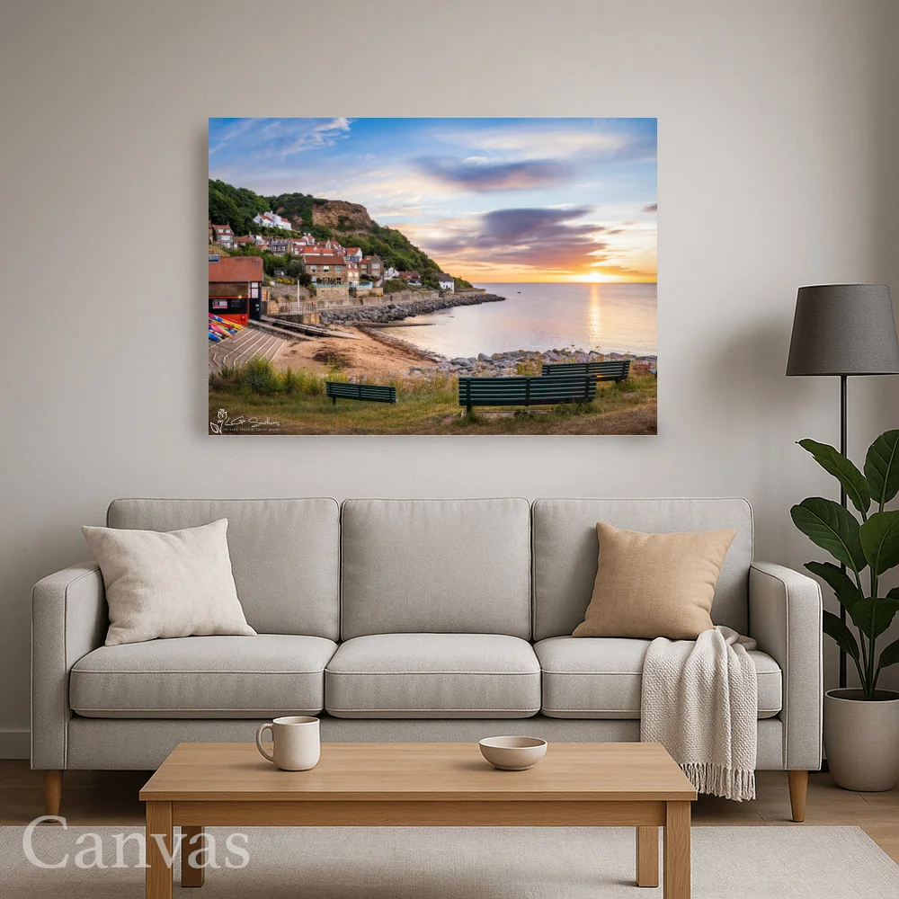 Runswick Bay God's Own County 8 Runswick Bay God's Own County - Wall-art-for-living-room-landscape