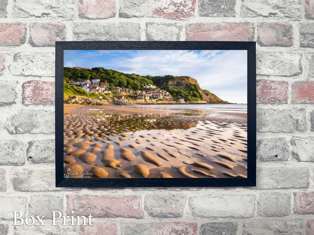 Runswick Bay Yorkshire 4 Runswick Bay Yorkshire - Landscape-Box-Print