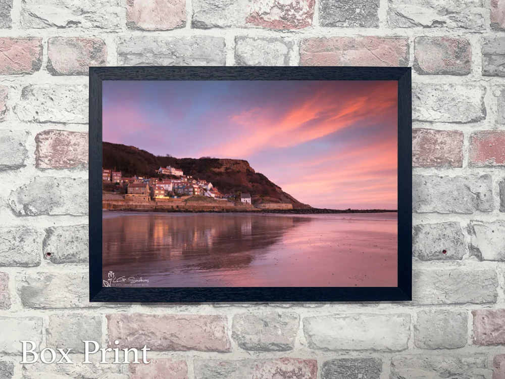 Runswick Reflections 4 Runswick Reflections - Landscape-Box-Print