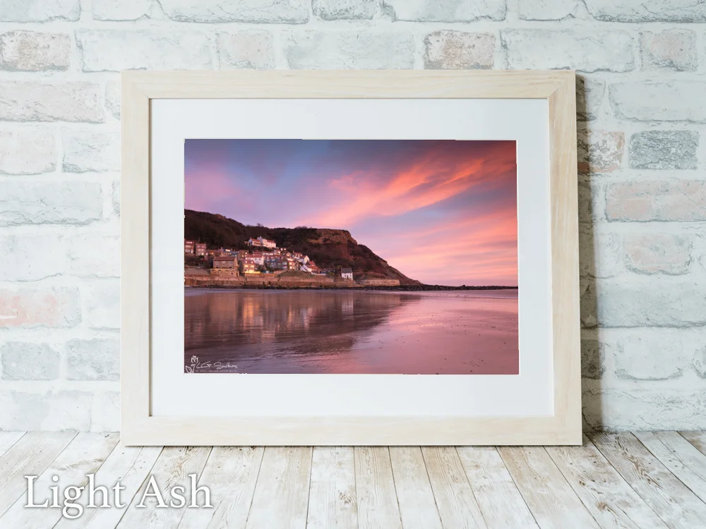 Runswick Reflections 5 Runswick Reflections - Light-Ash-Landscape-Frame