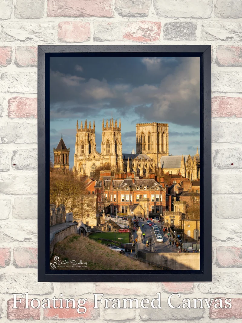 Rush Hour York 7 Rush Hour York - Float-Frame-Canvas-Portrait