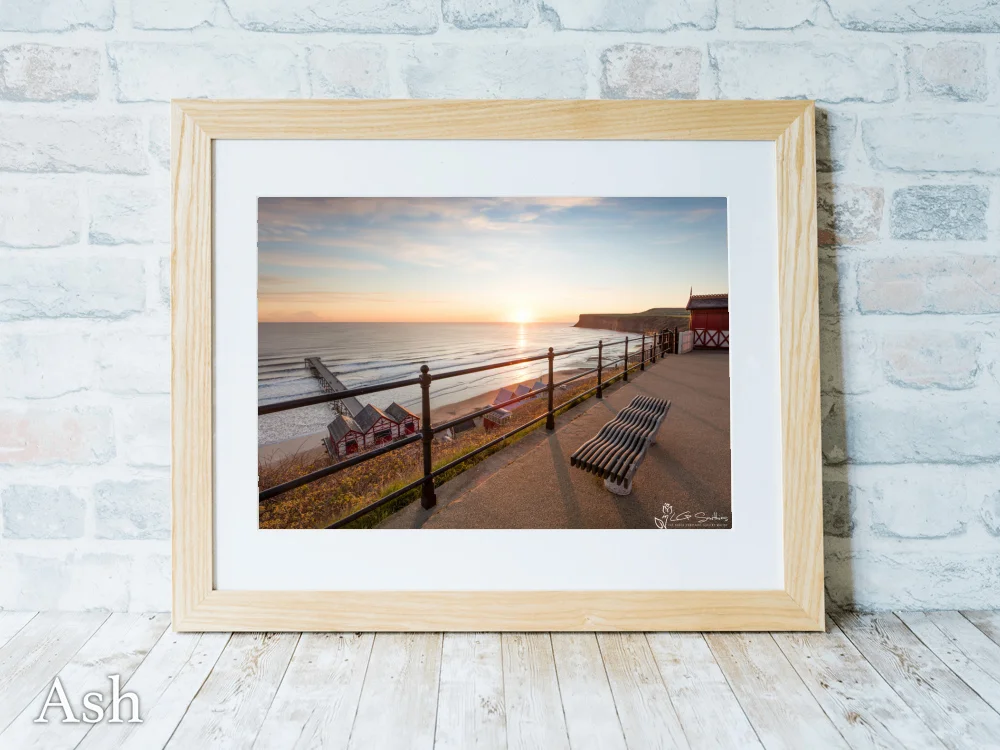 Saltburn Beach View 7 Saltburn Beach View - Ash-Landscape-Frame