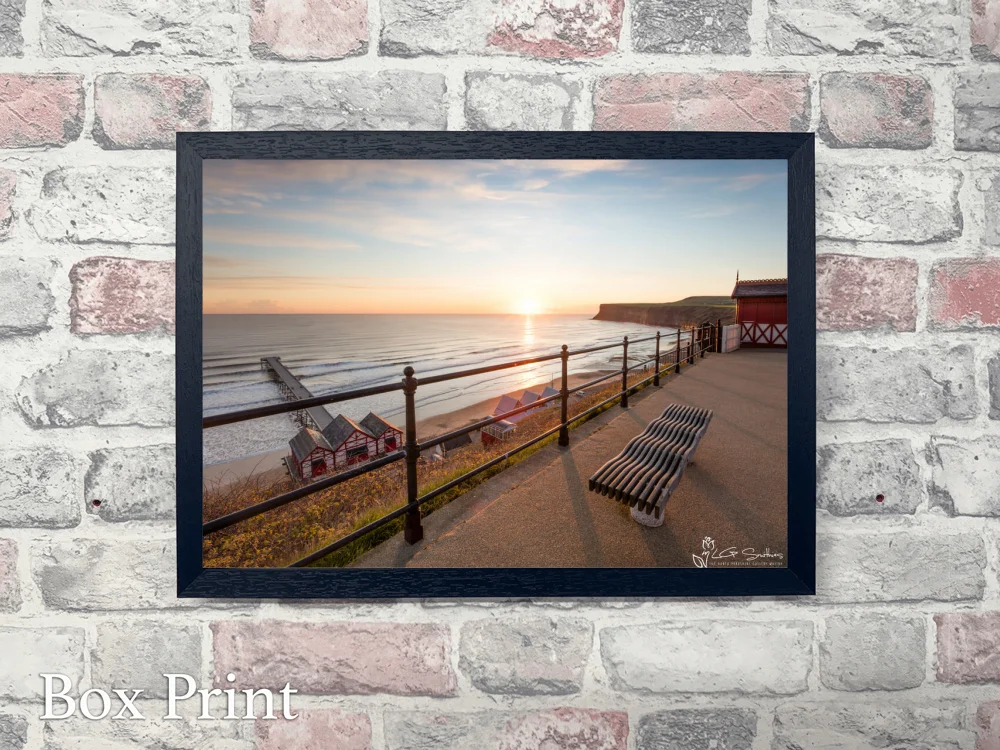 Saltburn Beach View 4 Saltburn Beach View - Landscape-Box-Print
