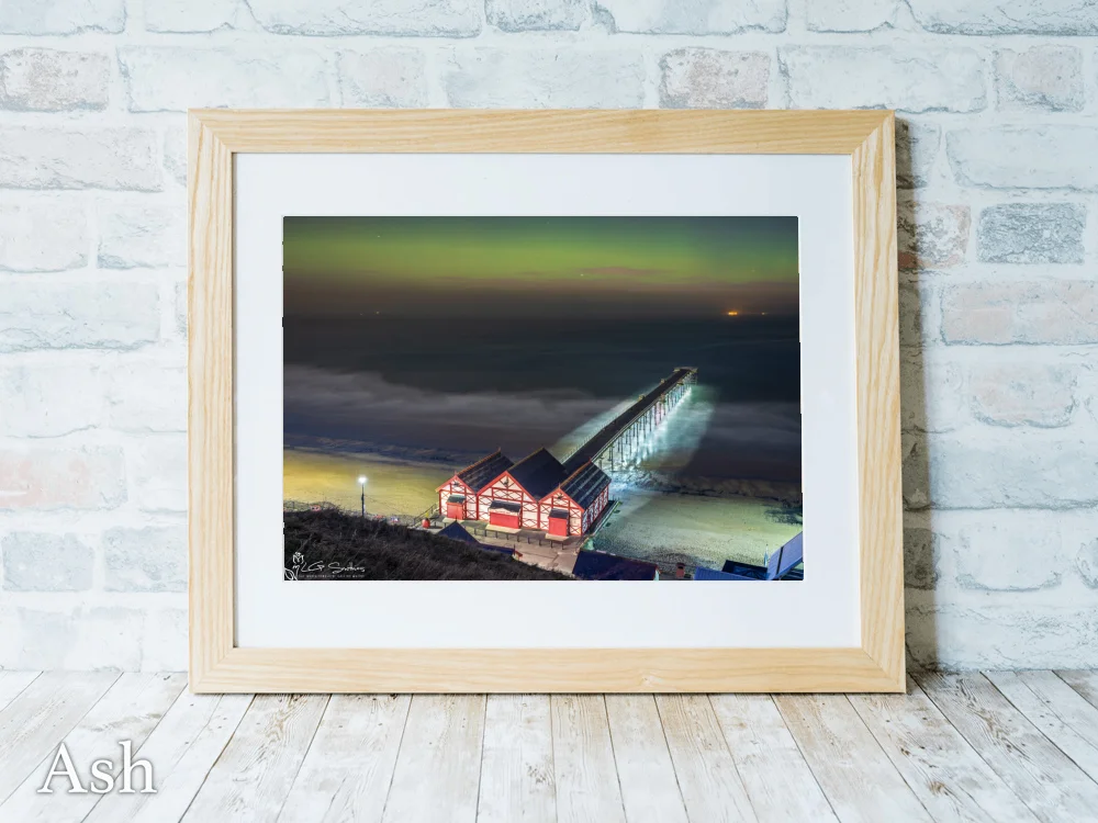 Saltburn Northern Lights 7 Saltburn Northern Lights - Ash-Landscape-Frame