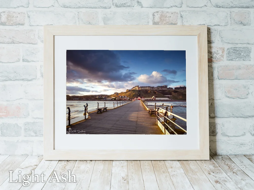 Saltburn Pier Winter Sunrise 5 Saltburn Pier Winter Sunrise - Light-Ash-Landscape-Frame