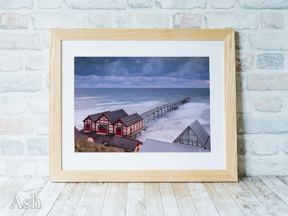 Saltburn Pier Winters Evening 7 Saltburn Pier Winters Evening - Ash-Landscape-Frame