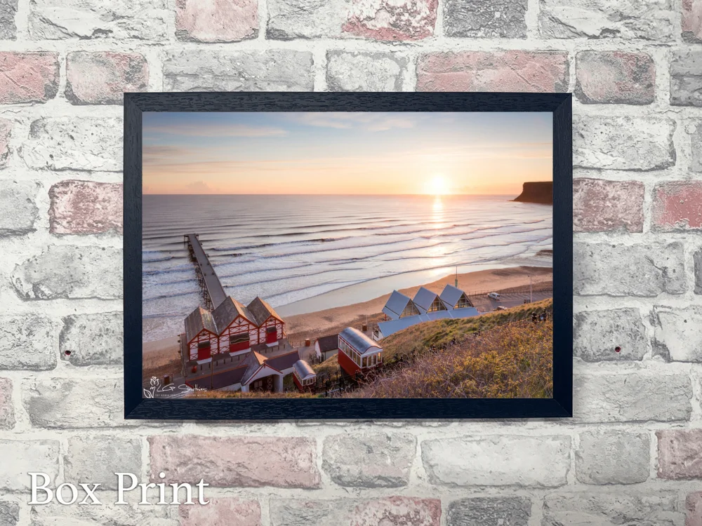 Saltburn Sunrise 4 Saltburn Sunrise - Landscape-Box-Print