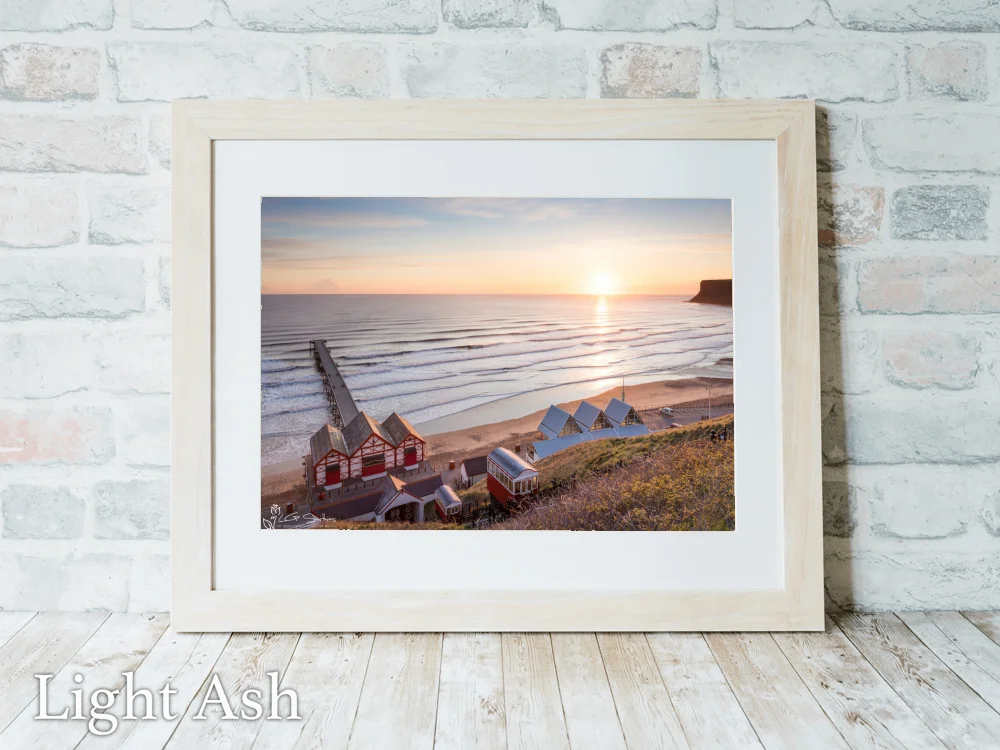 Saltburn Sunrise 5 Saltburn Sunrise - Light-Ash-Landscape-Frame