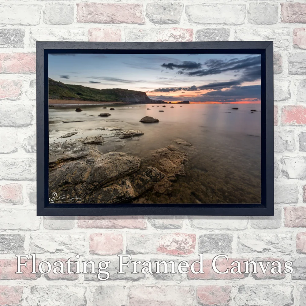 Saltwick Scar 3 Saltwick Scar - Landscape-Float-Frame-Canvas