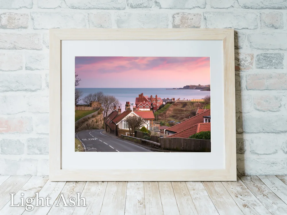 Sandsend and Whitby 5 Sandsend and Whitby - Light-Ash-Landscape-Frame