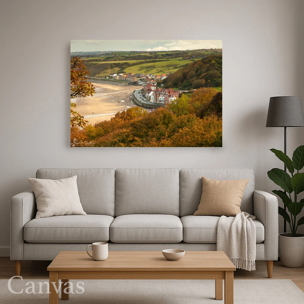 Sandsend In The Autumn 8 Sandsend In The Autumn - Wall-art-for-living-room-landscape