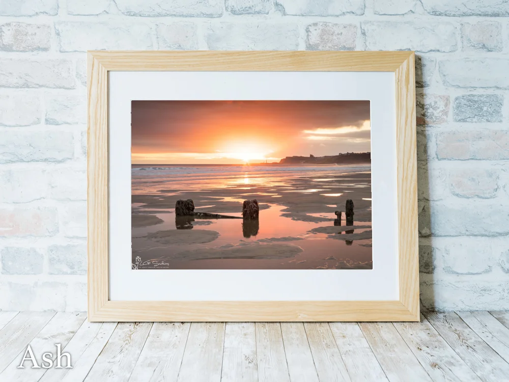 Sandsend Morning 7 Sandsend Morning - Ash-Landscape-Frame