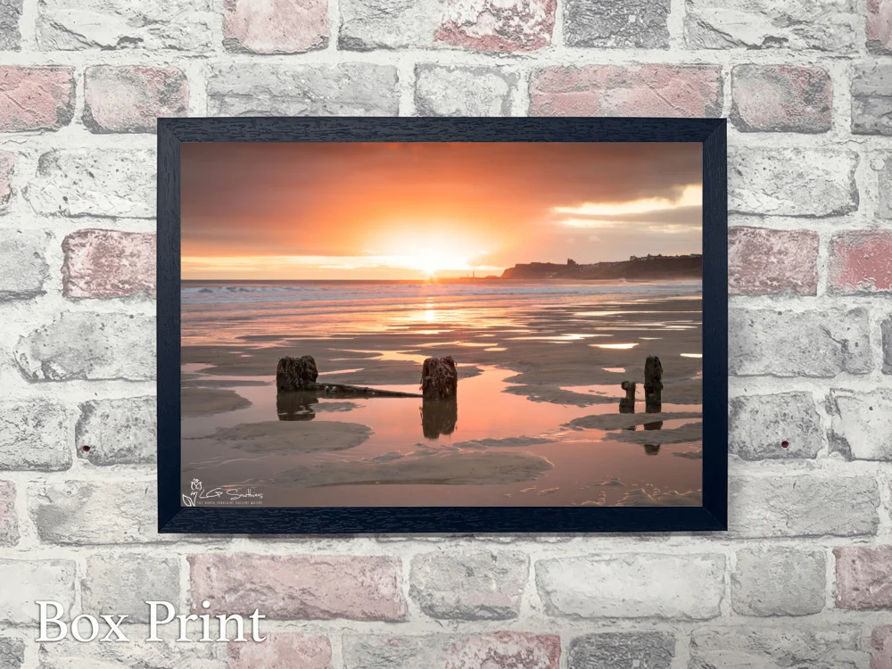 Sandsend Morning 4 Sandsend Morning - Landscape-Box-Print