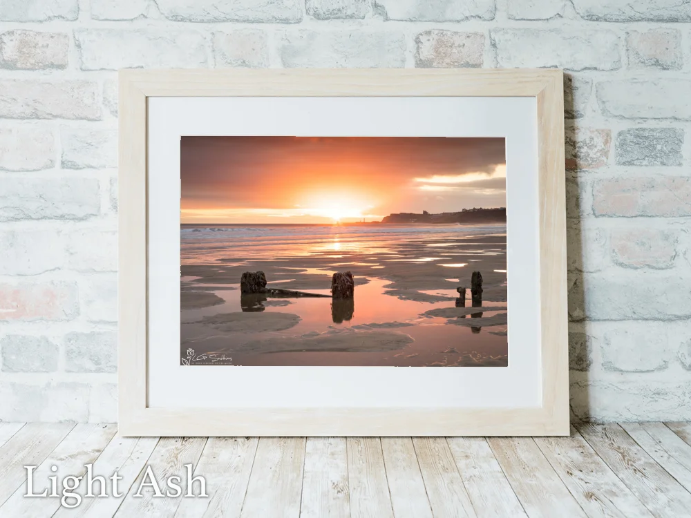 Sandsend Morning 5 Sandsend Morning - Light-Ash-Landscape-Frame