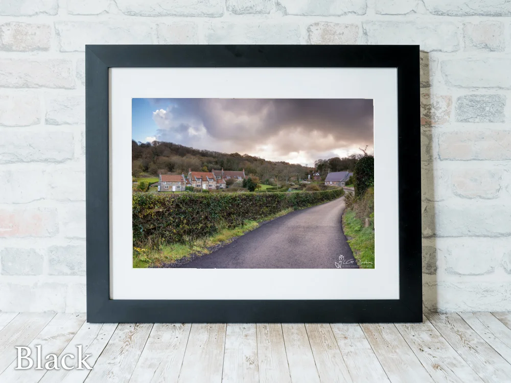 Sandsend's Church 6 Sandsend's Church - Black-Landscape-Frame