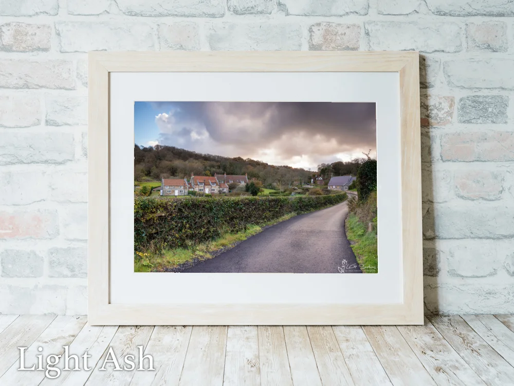 Sandsend's Church 5 Sandsend's Church - Light-Ash-Landscape-Frame