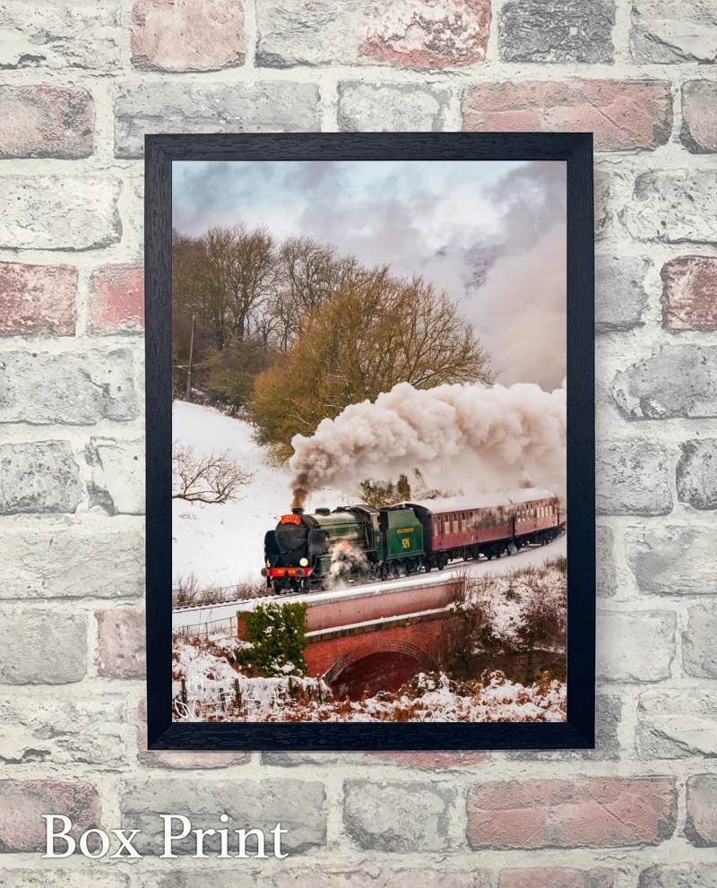 Santa Train On The NYMR 6 Santa Train On The NYMR - Box-Print-Portrait