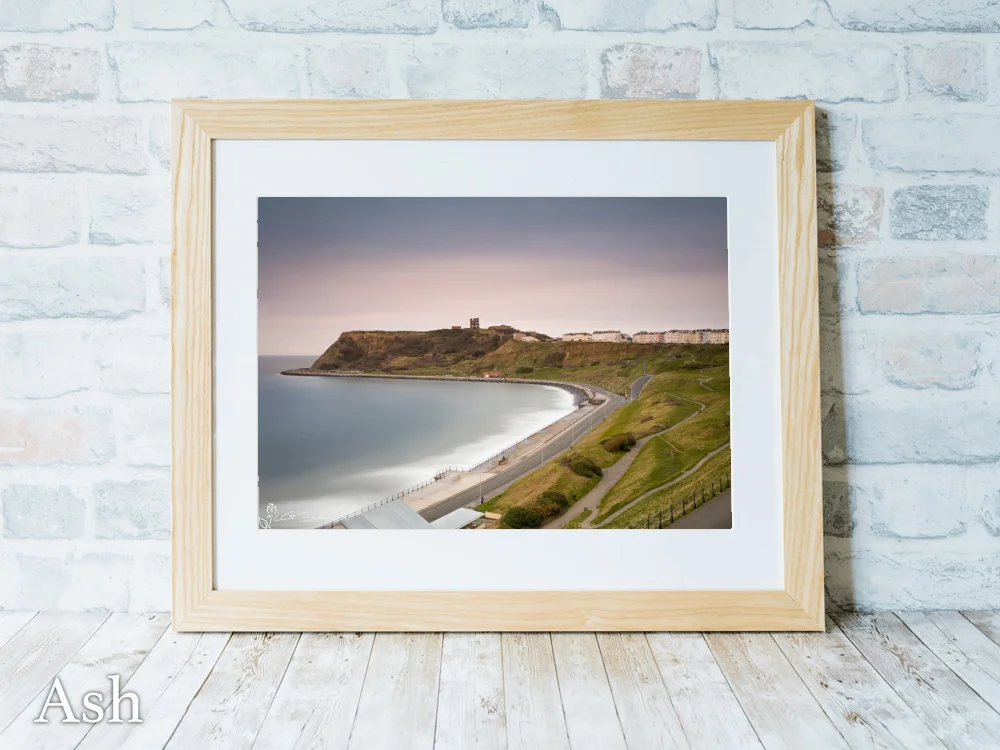 Scarborough North Bay From The Clifton Hotel 7 Scarborough North Bay From The Clifton Hotel - Ash-Landscape-Frame