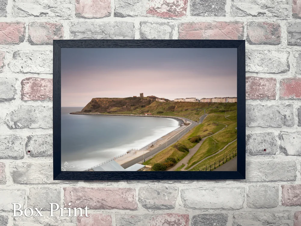 Scarborough North Bay From The Clifton Hotel 4 Scarborough North Bay From The Clifton Hotel - Landscape-Box-Print