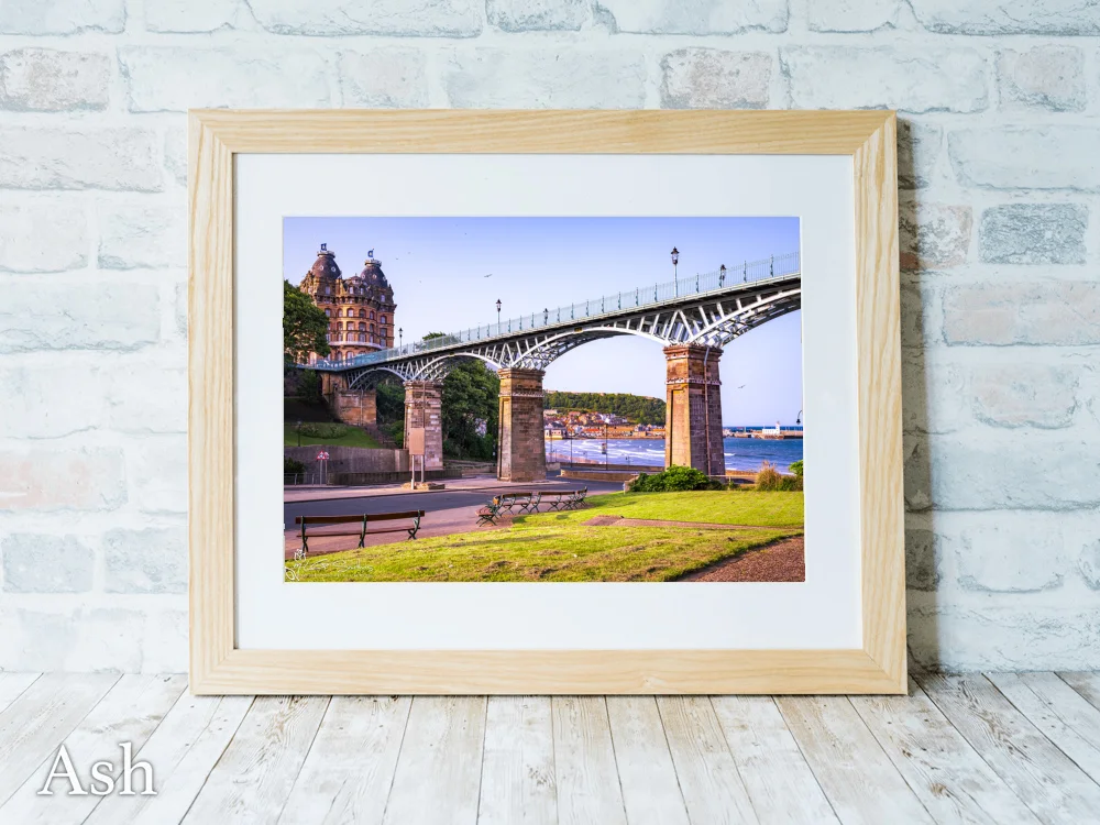 Scarborough South Bay with Spa Bridge and The Grand Hotel 7 Scarborough South Bay with Spa Bridge and The Grand Hotel - Ash-Landscape-Frame