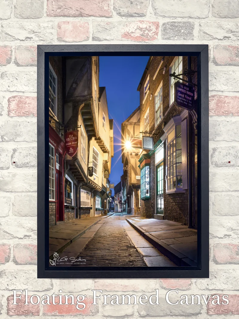 Shambles York 7 Shambles York - Float-Frame-Canvas-Portrait