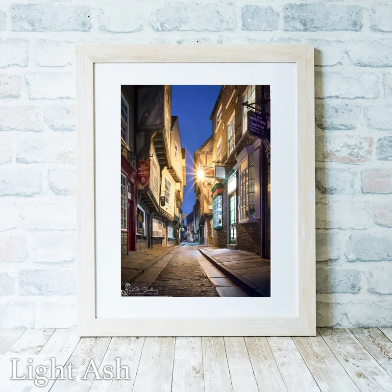 Shambles York 2 Shambles York - Light-Ash-Portrait-Frame