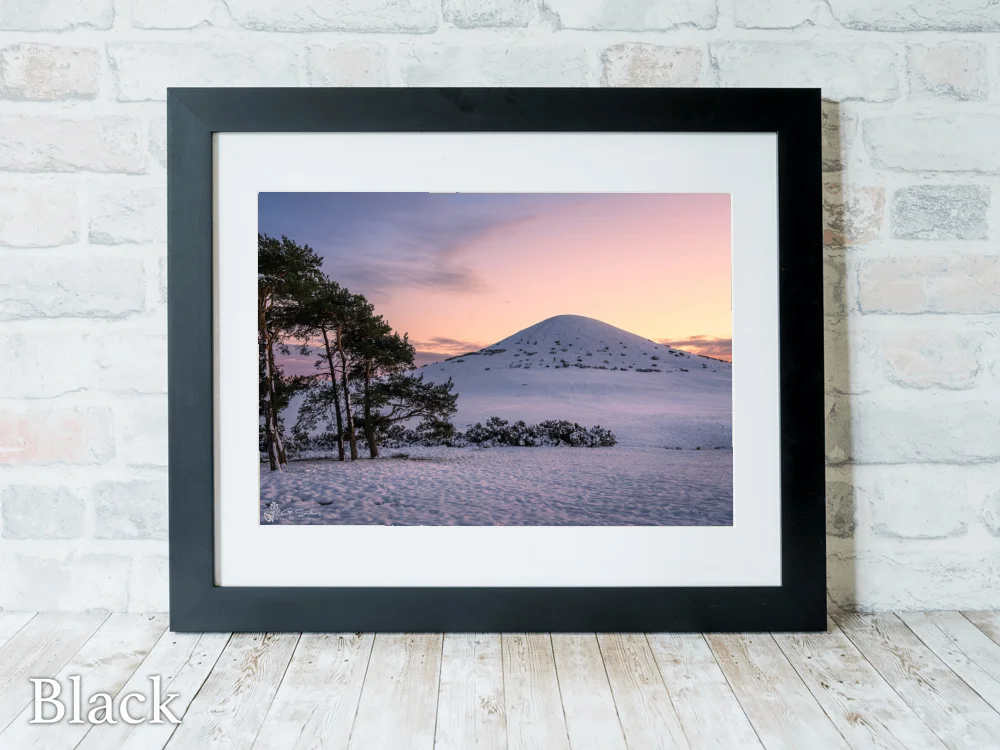 Snow Day, Freebrough Hill Moorsholm 6 Snow Day, Freebrough Hill Moorsholm - Black-Landscape-Frame