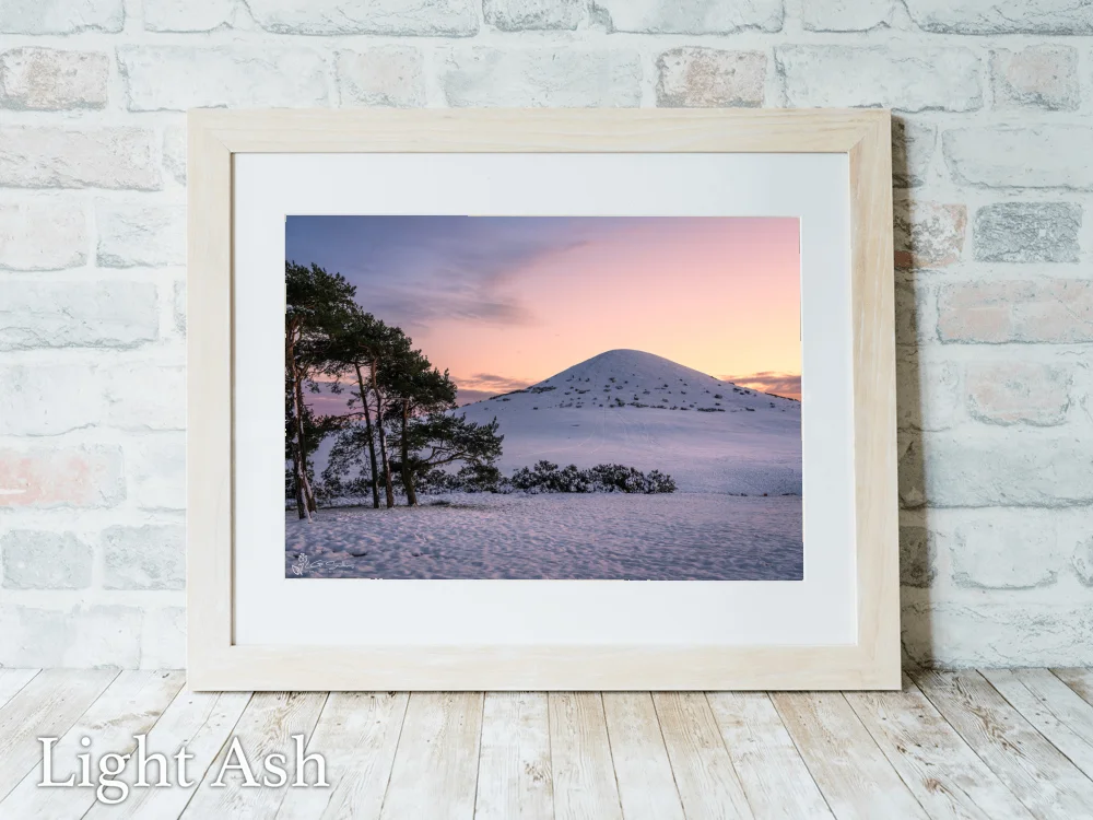 Snow Day, Freebrough Hill Moorsholm 5 Snow Day, Freebrough Hill Moorsholm - Light-Ash-Landscape-Frame