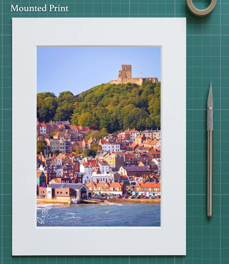 South Bay Scarborough 5 South Bay Scarborough - Mounted-Print-Portrait