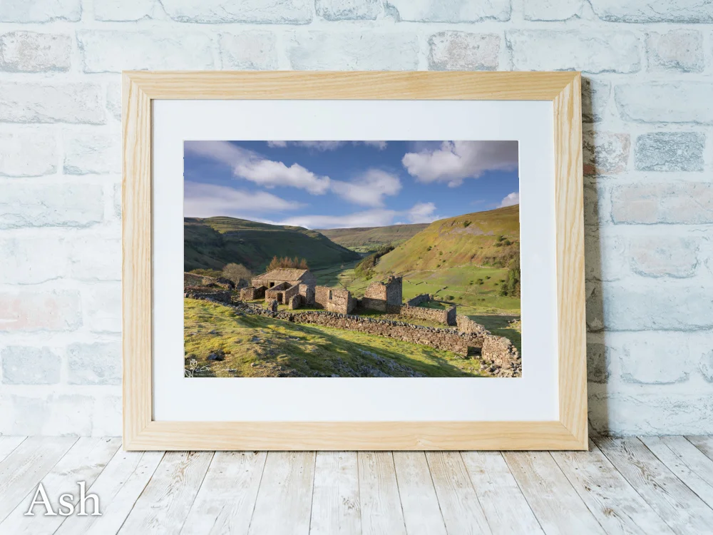 Spring Morning At Crackpot Hall 7 Spring Morning At Crackpot Hall - Ash-Landscape-Frame