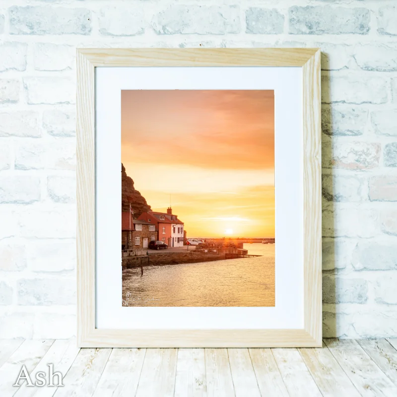 Staithes Lifeboat Shed At Sunrise 4 Staithes Lifeboat Shed At Sunrise - Ash-Portrait-Frame