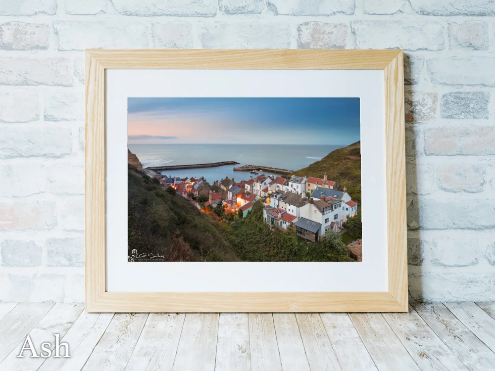 Staithes On The Cleveland Way 7 Staithes On The Cleveland Way - Ash-Landscape-Frame