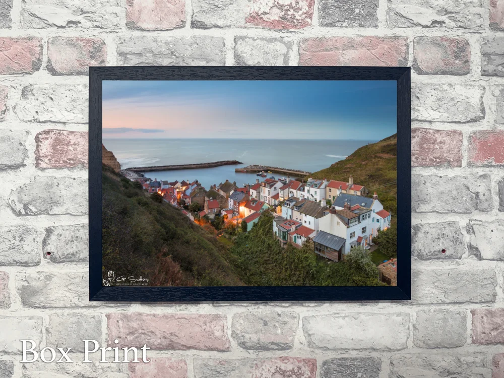 Staithes On The Cleveland Way 4 Staithes On The Cleveland Way - Landscape-Box-Print