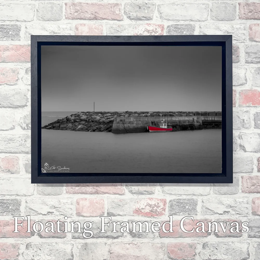Staithes Sean Baxsters All Our Sons 3 Staithes Sean Baxsters All Our Sons - Landscape-Float-Frame-Canvas