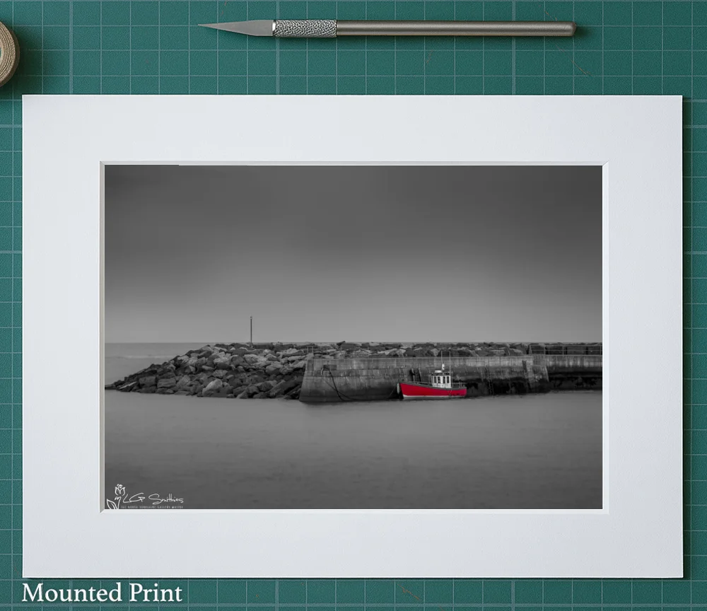 Staithes Sean Baxsters All Our Sons 2 Staithes Sean Baxsters All Our Sons - Landscape-Mounted-Print