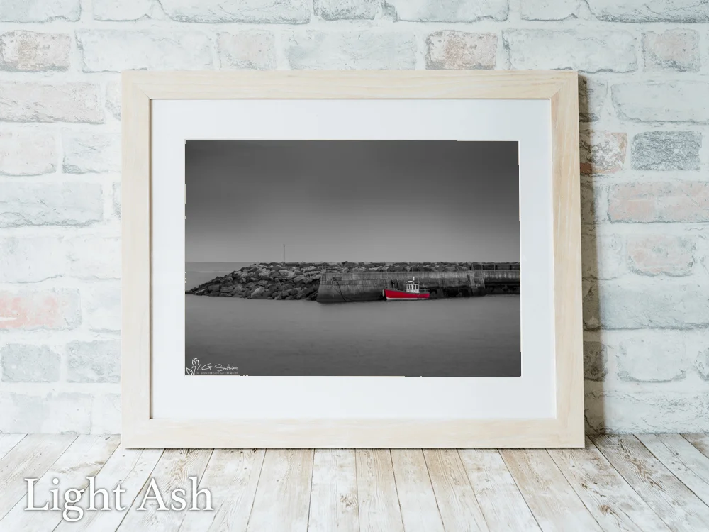 Staithes Sean Baxsters All Our Sons 5 Staithes Sean Baxsters All Our Sons - Light-Ash-Landscape-Frame