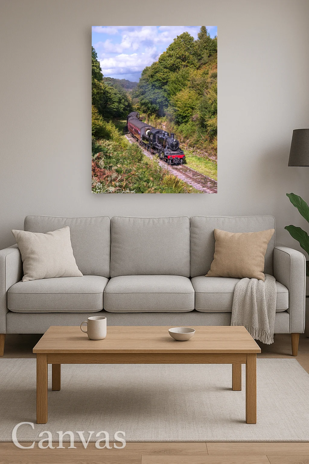 Standard 2MT No. 78019 During The NYMR Steam Gala 2025 8 Standard 2MT No. 78019 During The NYMR Steam Gala 2025 - Wall-art-for-living-room-portrait