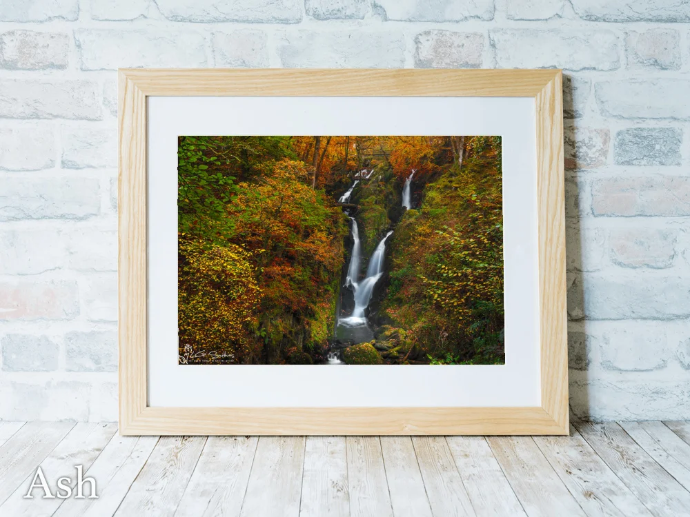 Stock Ghyll Force Waterfall 7 Stock Ghyll Force Waterfall - Ash-Landscape-Frame