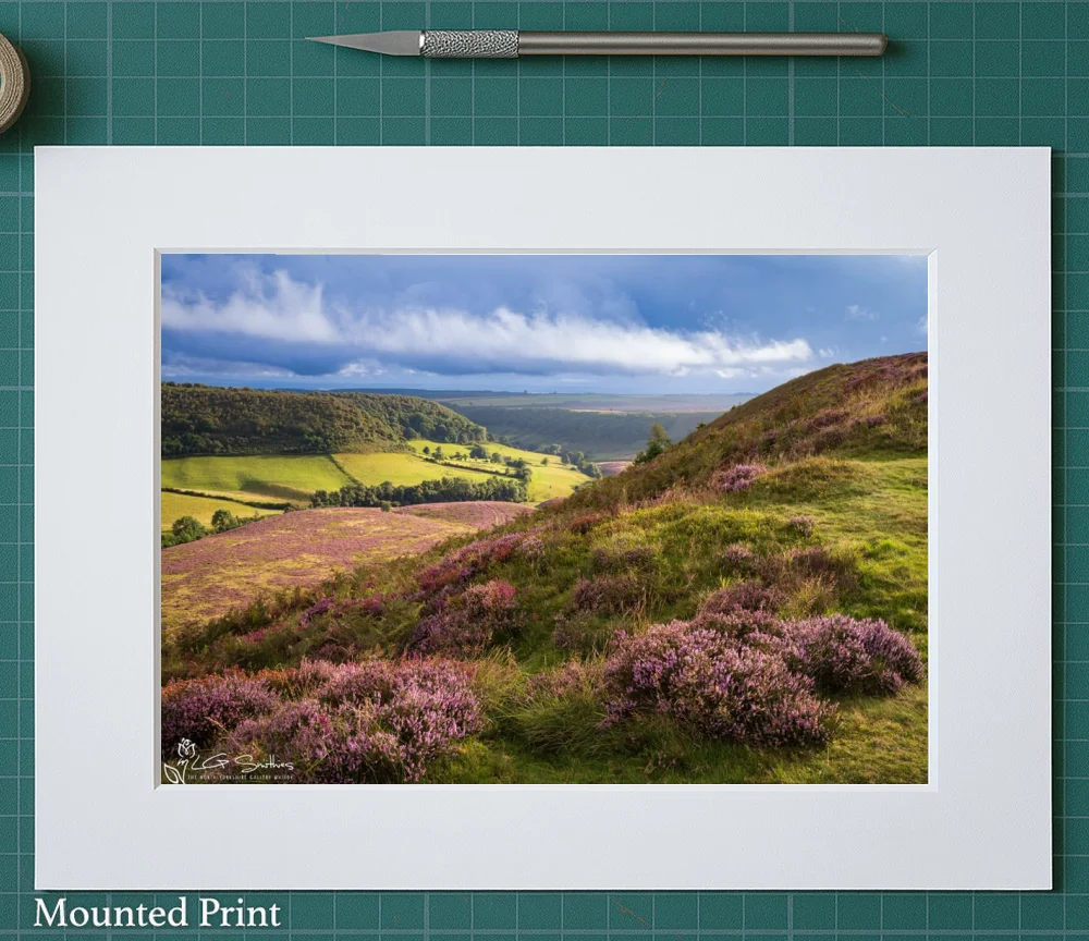 Stunning View From Hole Of Horcum Circular Walk 2 Stunning View From Hole Of Horcum Circular Walk - Landscape-Mounted-Print