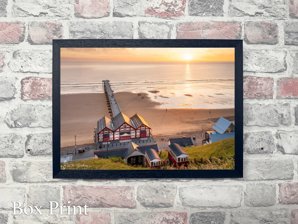 Summer Solstice On Saltburn Beach Yorkshire 2022 4 Summer Solstice On Saltburn Beach Yorkshire 2022 - Landscape-Box-Print