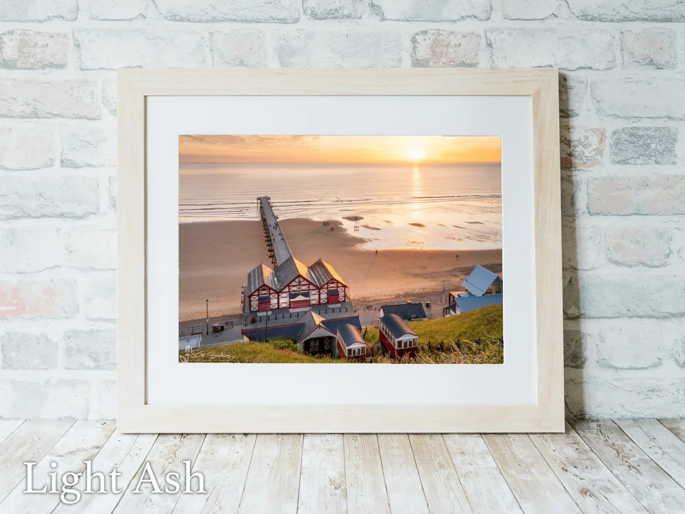 Summer Solstice On Saltburn Beach Yorkshire 2022 5 Summer Solstice On Saltburn Beach Yorkshire 2022 - Light-Ash-Landscape-Frame