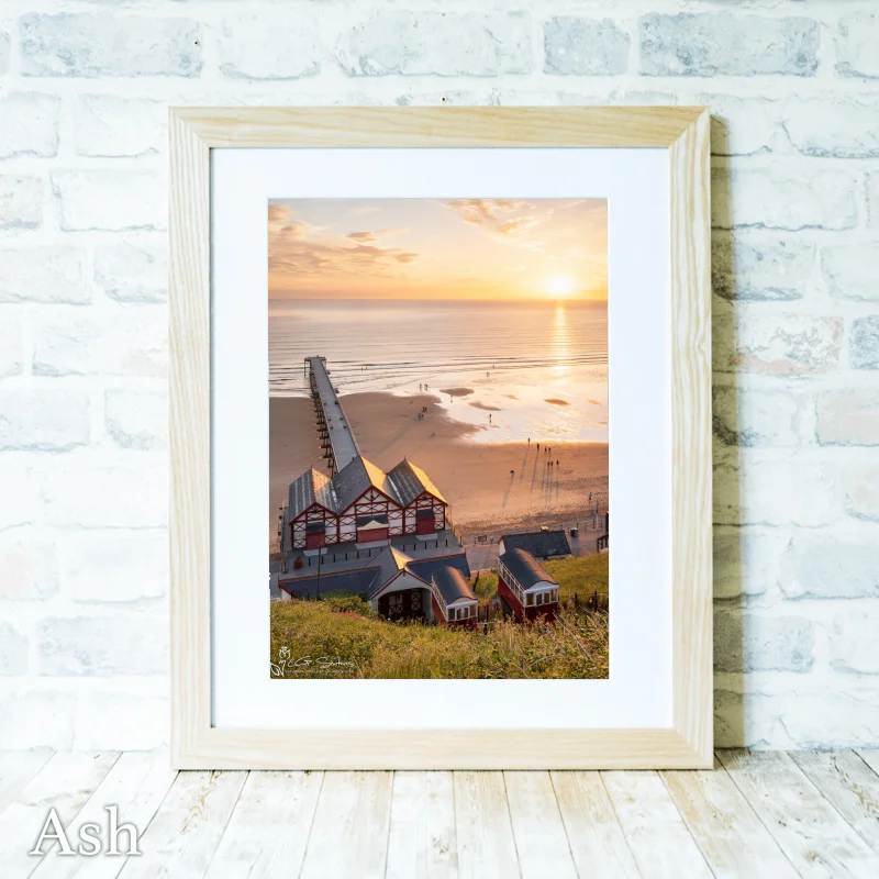 Summer Solstice Sunrise At Saltburn Pier 4 Summer Solstice Sunrise At Saltburn Pier - Ash-Portrait-Frame