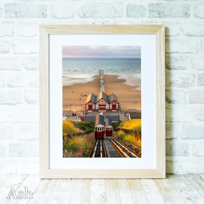 Summers Evening At Saltburn 4 Summers Evening At Saltburn - Ash-Portrait-Frame