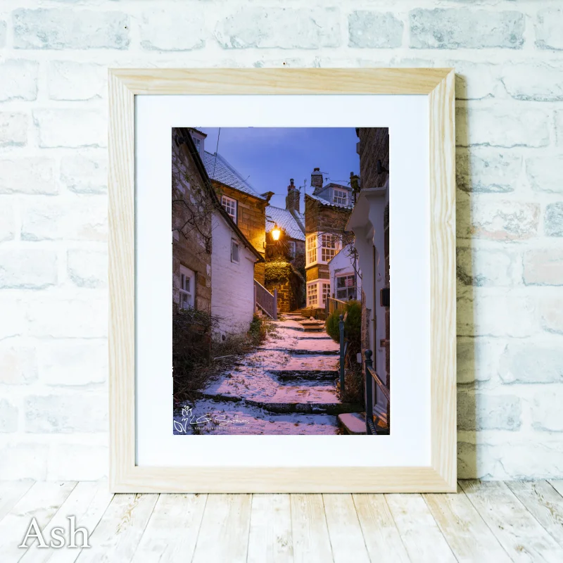 Sunny Place On A Snowy Morning 4 Sunny Place On A Snowy Morning - Ash-Portrait-Frame