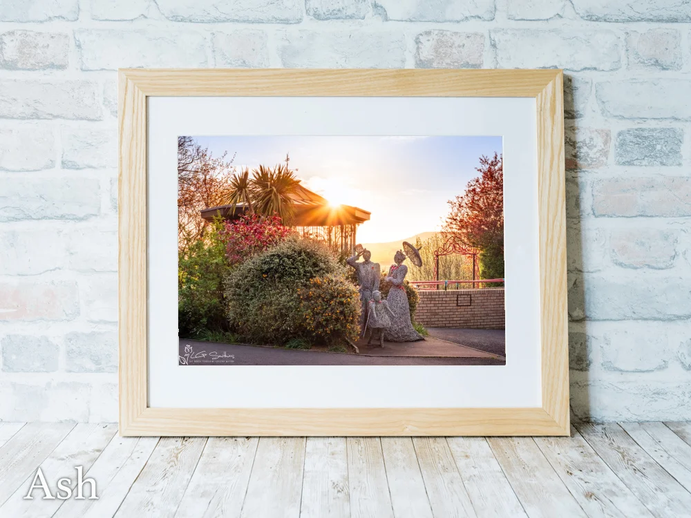 Sunrise at Saltburn's Italian Gardens 7 Sunrise at Saltburn's Italian Gardens - Ash-Landscape-Frame