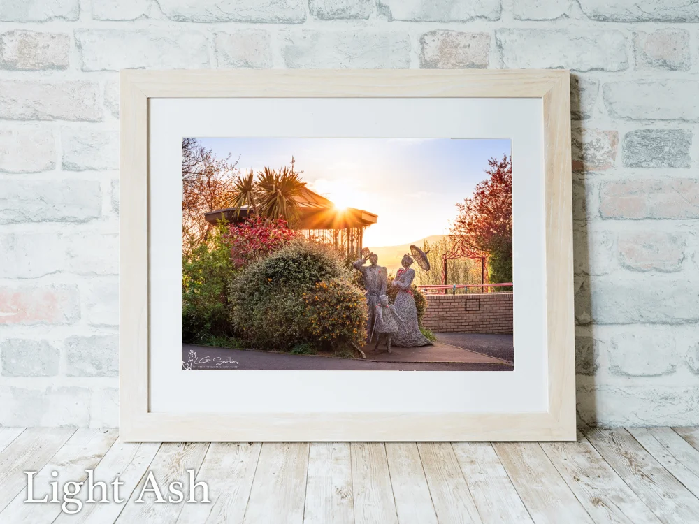 Sunrise at Saltburn's Italian Gardens 5 Sunrise at Saltburn's Italian Gardens - Light-Ash-Landscape-Frame