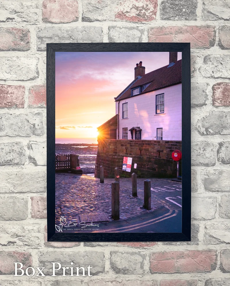 Sunrise From The Dock At RHB 6 Sunrise From The Dock At RHB - Box-Print-Portrait