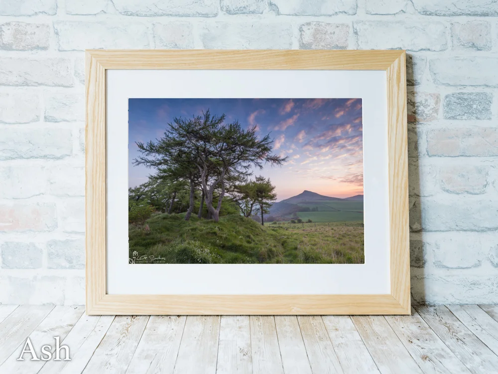 Sunrise Over Roseberry Topping 7 Sunrise Over Roseberry Topping - Ash-Landscape-Frame